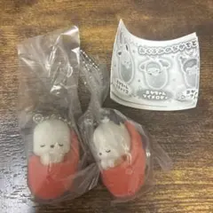 おくるみベイビーマスコットみっくす　あかちゃんポチャッコ　2個セット