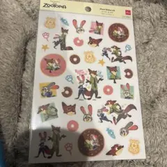 ズートピア ステッカーシート A5 新品　未開封　即日発送　ニック　ジュディ