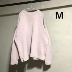 80s USA製 Eddie Bauer コットンニット 黒タグ レア