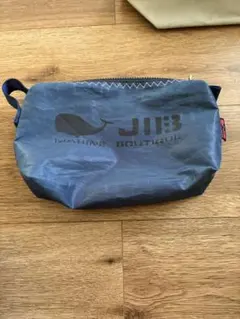 JIB ポーチ ネイビー クジラ柄のサムネイル