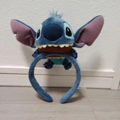 【ディズニー スティッチ】カチューシャ ぬいぐるみ付き ヘアバンド