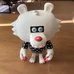 T9G フルーツオオカミ ベリーくん ソフビ フィギュア ホワイト 水玉 限定 T9G フルーツオオカミ ベリーくん ソフビ フィギュア ホワイト 水玉