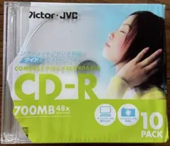 Victor JVC CD-R 700MB 48x 10枚パック