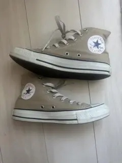 コンバース オールスター ベージュ ハイカット 23.5cm