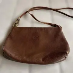 Ciaopanic フルベジタブルタンニンレザー ショルダーバッグ 本革 