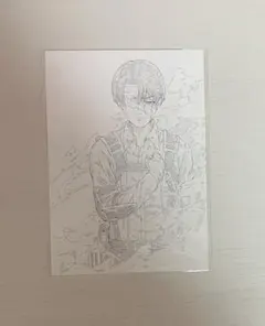 進撃の巨人 リヴァイ 映画特典ポストカード