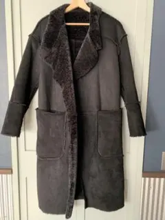 値下げ！ZARA TRF  ブラックロングコート