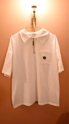 MONO-MART 半袖ポロシャツ ホワイト