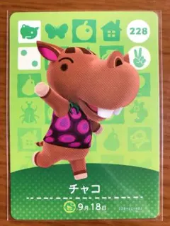 どうぶつの森 amiiboカード チャコ