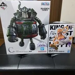 一番くじ ワンピース思い描く未来のエメト&キングオブアーティスト ルフィーのサムネイル