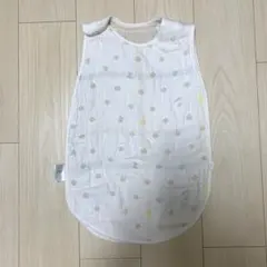 ドット柄ベビースリーパー 100%コットン