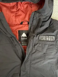 BURTON バートン キッズフード付スノボ＆スキージャケット M140cm 黒