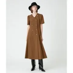 ルルウィルビー エコデニムフリルワンピース アルアバイル 未使用 タグ
