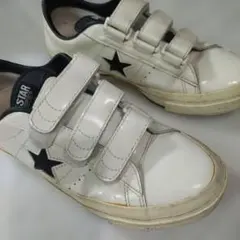 コンバースONE STAR ベルクロスニーカー ホワイト/ブラック