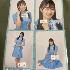 日向坂46 清水理央　コンプ　4回目のひな誕祭　オープニング青衣装