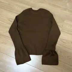 DIscoat ニット◎ブラウン セットアップ（上のみ）