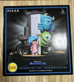 PIXAR モンスターズ・インク ポスターフィギュア セット