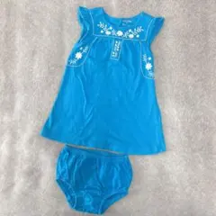【babyGAP】ワンピース　パンツ付　90