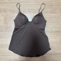 UNIQLO×Mame Kurogouchi エアリズムプランジブラキャミソール