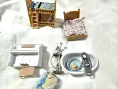 シルバニアファミリー 家具　まとめ売り　バスタブ　ピアノ　ベッド