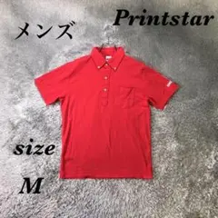 Printstar プリントスター (M) 半袖ポロシャツ メンズ 綿混のサムネイル