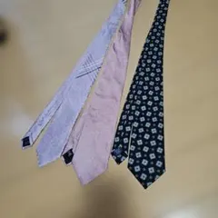 dunhill 花柄シルクネクタイ3本セットのサムネイル