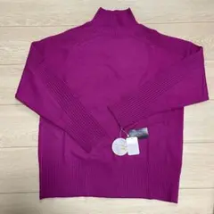 【新品/タグ付き】Natural mist Class パープル 長袖セーター