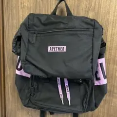 APETNER 黒紫 リュックサック