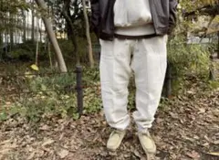 激アツ!camber!生成り!ホワイトスウェットパンツ!