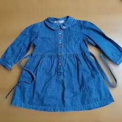 FAMILIAR デニムワンピース 110