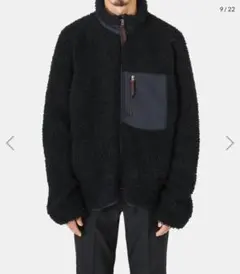 定価8.8万 seven by seven 高級アルパカ ニットブルゾン