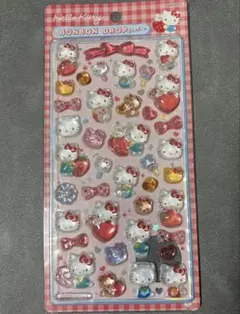 新品未使用 ボンボンドロップシール サンリオ ハローキティ　赤　正規品