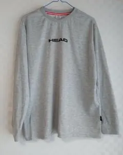 HEAD クルーネック スウェット グレー ロゴ入りのサムネイル