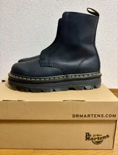 ドクターマーチン　ショートブーツ　ZEBZAG レースレス ブーツ