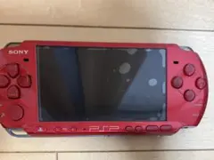 [ジャンク品] SONY PSP-3000 ラディアントレッド 本体のみ