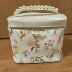 未使用Chesty chayコラボ花柄バニティポーチのサムネイル
