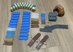 ガチャトーマス レールセット、情景、まがレール、曲がレール