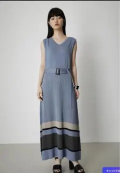 【AZUL BY MOUSSY】ノースリーブ/ロングワンピース