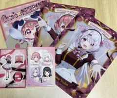 笹木咲　椎名唯華　クリアファイル　アクスタ　ポストカード