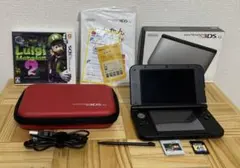 ニンテンドー3DS LL シルバー×ブラック 本体【おまけ付き】