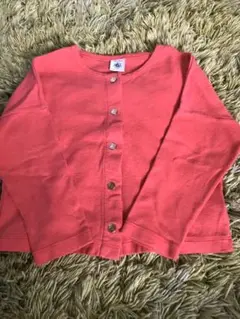 プチバトー カーディガン　コットンリネン　3ans