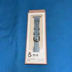 エレコム　Apple Watch 41mm ソフトレザーバンド　ダスティーブル