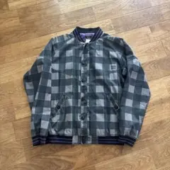 90s 00s DC SHOES INC. チェック柄 ナイロン　ブルゾン Mのサムネイル