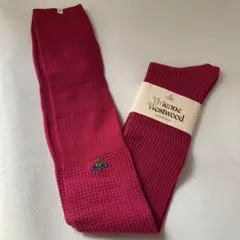 新品未使用　Vivienne Westwood /オーブ刺繍オーバーニーソックス