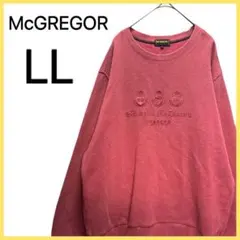 【McGREGOR】 トレーナー 刺繍 長袖 スウェット カジュアル スポーツのサムネイル
