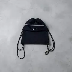 90s NIKE ナップサック ブラック 旧タグ Y2K