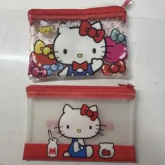 HELLO KITTY 50th Anniversary ジッパーポーチ