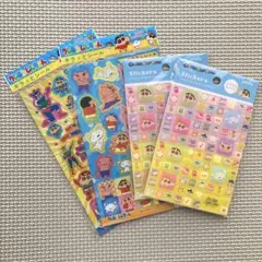 クレヨンしんちゃん　タイルシール　キラッとシール　４枚セット