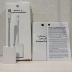 iPhone 純正SDカード カメラリーダー