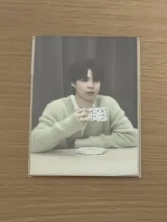 BTS ジミン 展示会 ブランケット トレカのみ